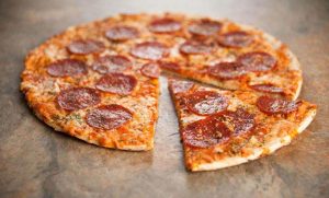 Thin Crust Pepperoni Pizza
